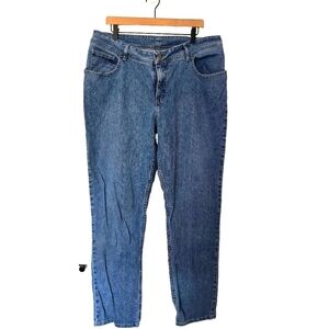 Classic Lee Blue Denim Jeans Size 18w L